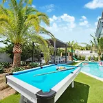 Stunning 5Br Heated Pool, Beach Access & Games L06