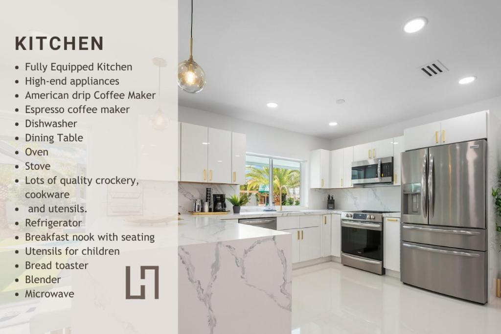 Stunning 5br Heated Pool, Access & Games L06 Ferienhaus Miami
